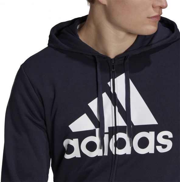 Джемпер Adidas M BL FT FZ HD GK9045 р. S синій