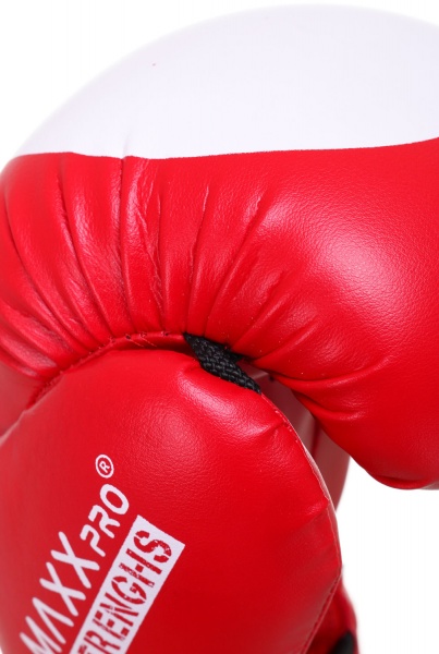 Боксерские перчатки MaxxPro AVG-616 р. 10 красный