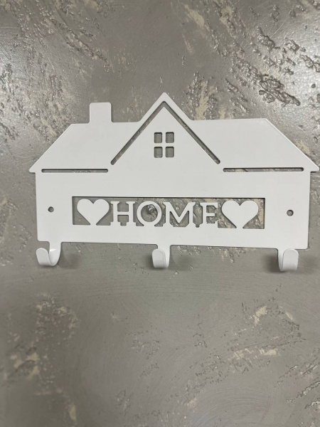 Ключница HOME2 18х20 см белый (КЛ-1801502)