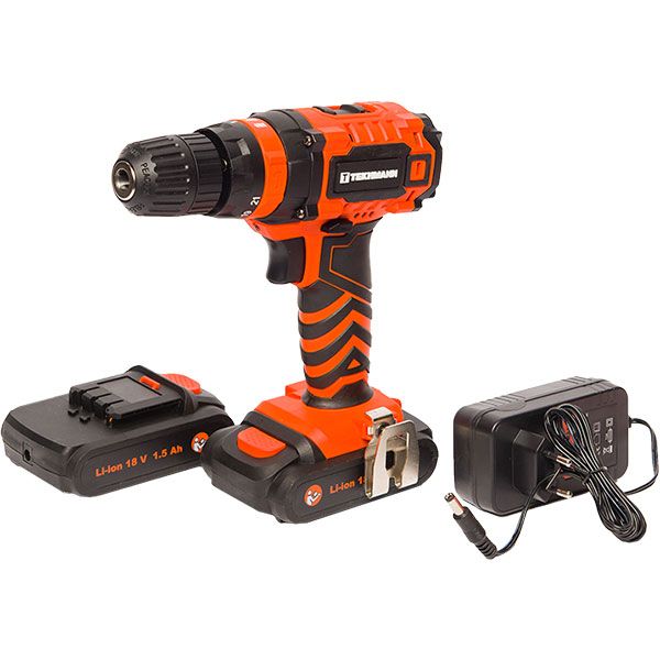Шуруповерт акумуляторний Tekhmann TCD-18 Li B