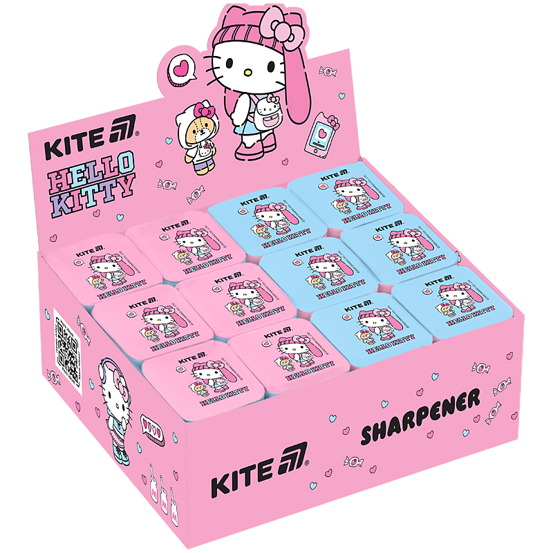 Точилка с контейнером прямоугольная Hello Kitty HK25-116 KITE