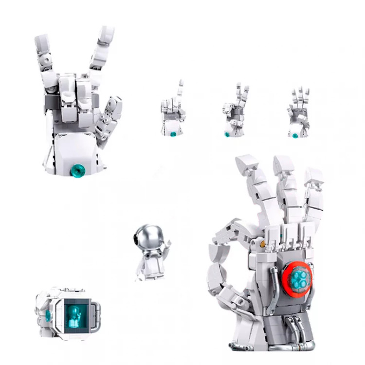 Конструктор Sluban Рукавичка астронавта M38-P8066