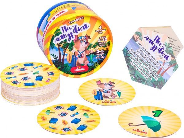 Гра настільна Ludum Пес-мандрівник (укр.) LG2045-54