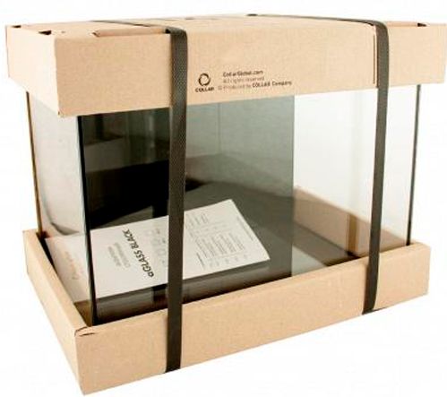 Аквариум Collar aGLASS Black, 16 л