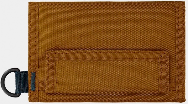 Кошелек 4F D4L20-PRT102-82S черный с коричневой вставкой 