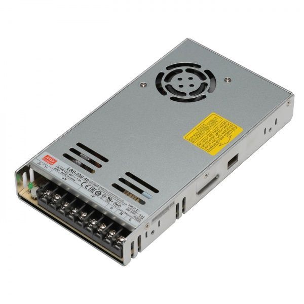 Блок питания Светкомплект Mean Well LRS-350-48 серый 