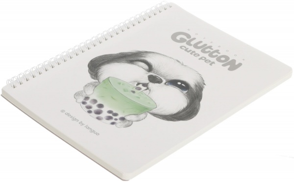 Книга для записей на спирали Домашние любимцы А5