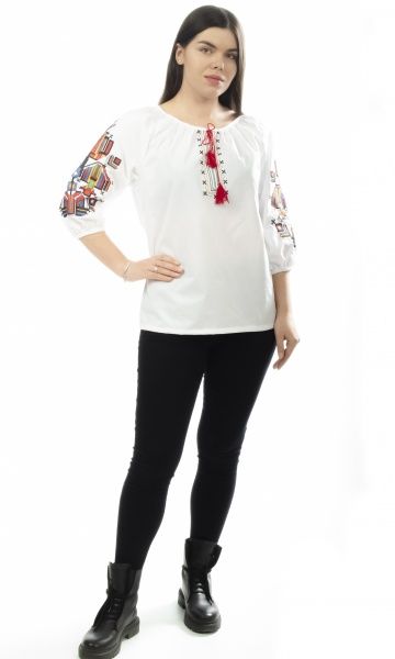 Вишиванка Едельвіка р. M білий 187-20/09