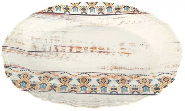 Блюдо овальне Tiffany Navy 27 см Porser Porselen 