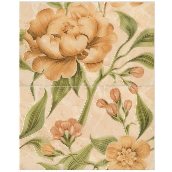 Панно Kerama Marazzi Фантазія бежевий 250x400 мм