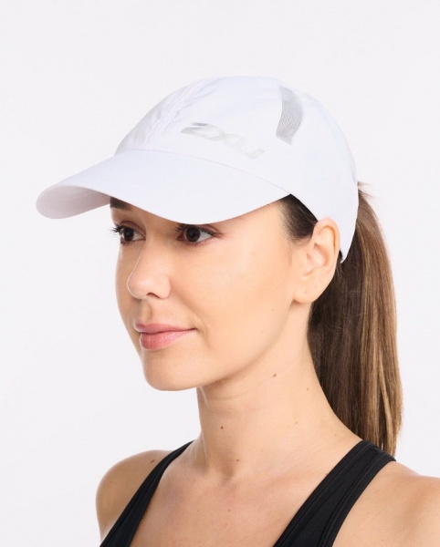 Кепка 2XU Run Cap UQ5685f_WHT/WHT OS білий