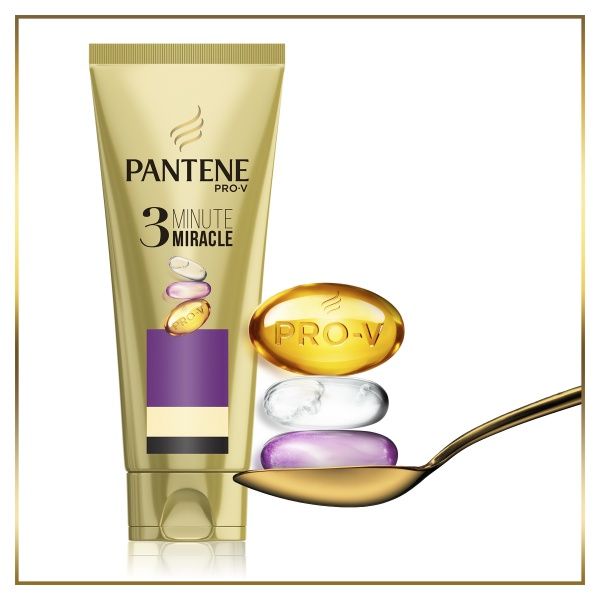 Бальзам Pantene 3 Minute Miracle Питательный коктейль 200 мл