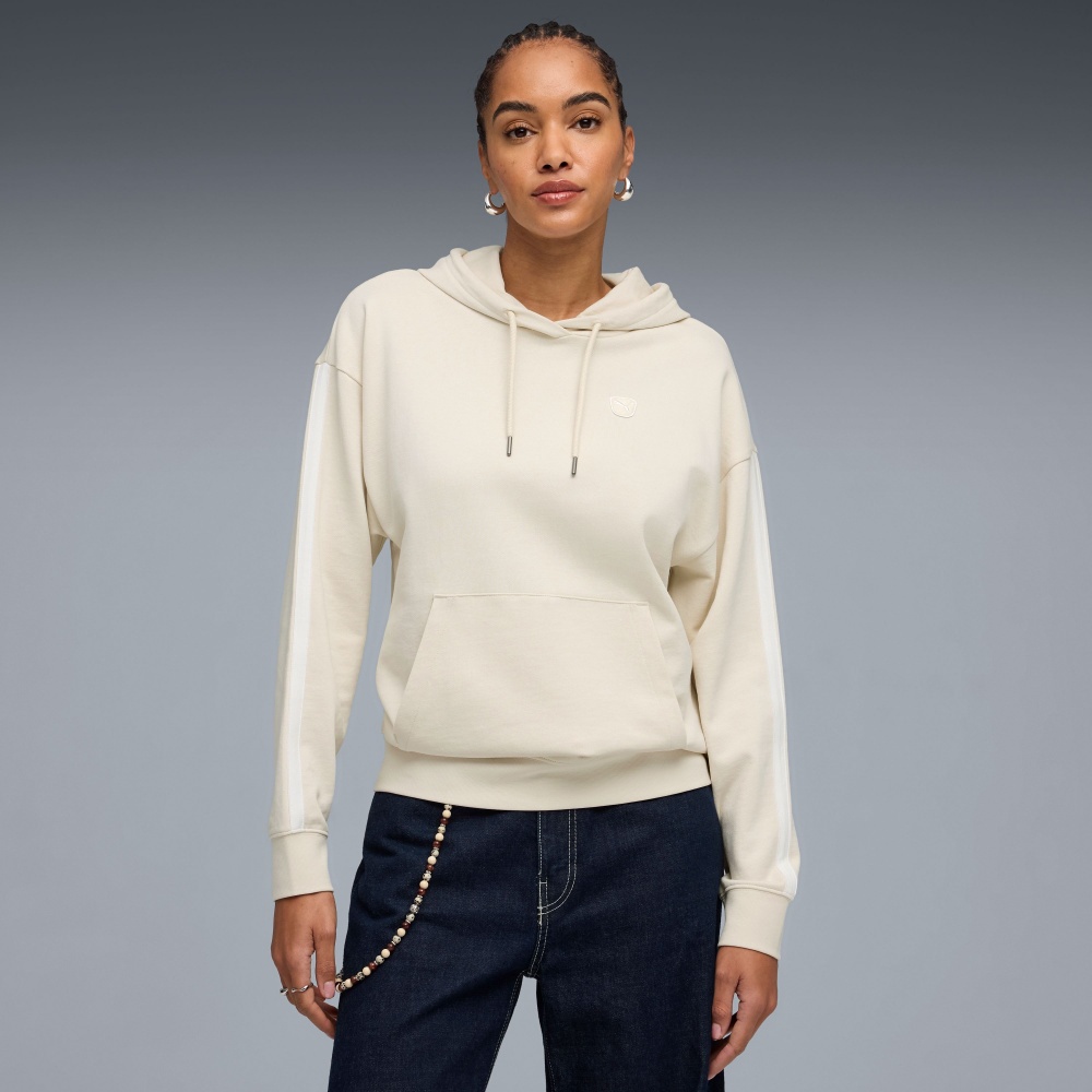 Джемпер Puma ESS ELEVATED Comfort Hoodie TR 69185787 р.XS бежевый
