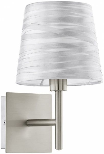 Бра Eglo Fonsea 1x60 Вт E14 матовый никель 94308 