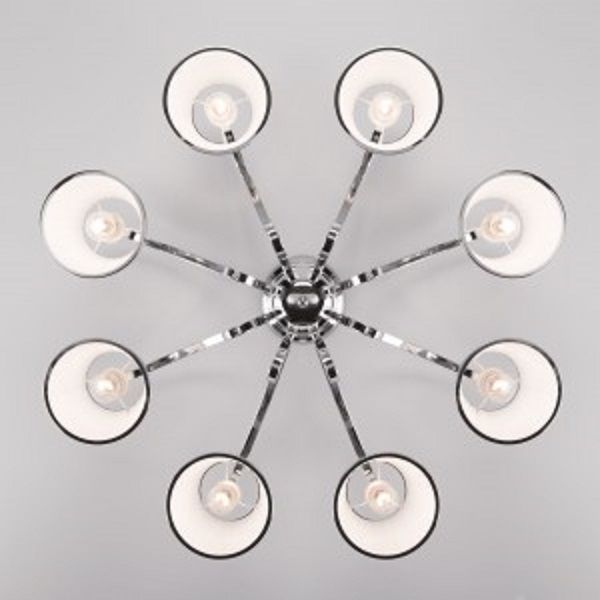 Люстра потолочная Strotskis Tessa 8x40 Вт E14 хром 60088/8