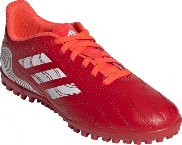 Сороконожки Adidas COPA SENSE.4 TF J FY6166 р.US 4 красный