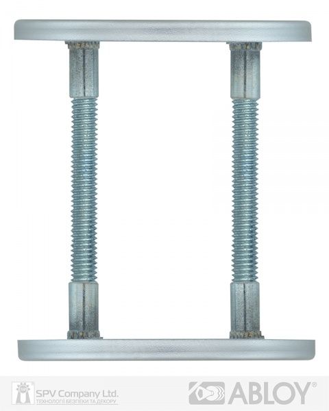 Накладка Abloy LH001 FIN ROUND 40 мм FE HCR PZ матовый хром