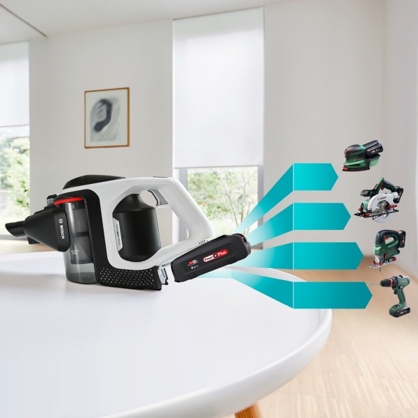 Пылесос аккумуляторный Bosch Unlimited Gen2 Серия 8 BSS8224 white 