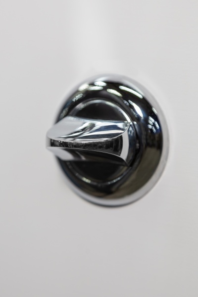 Дверь входная Revolut Doors В-83 модель 184 венге серый горизонт / белый 2050x950 мм правая