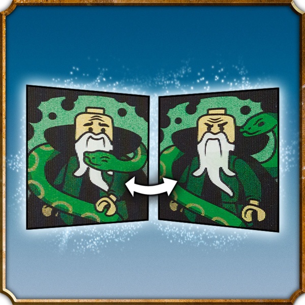 Конструктор LEGO Harry Potter Прапор гуртожитку Слизерин 76410