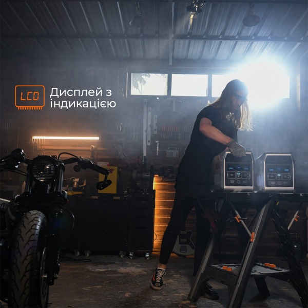 Зарядная станция VigorPool CAPTAIN 1200 Portable Power Station VP21-EU (1280 Вт·год)