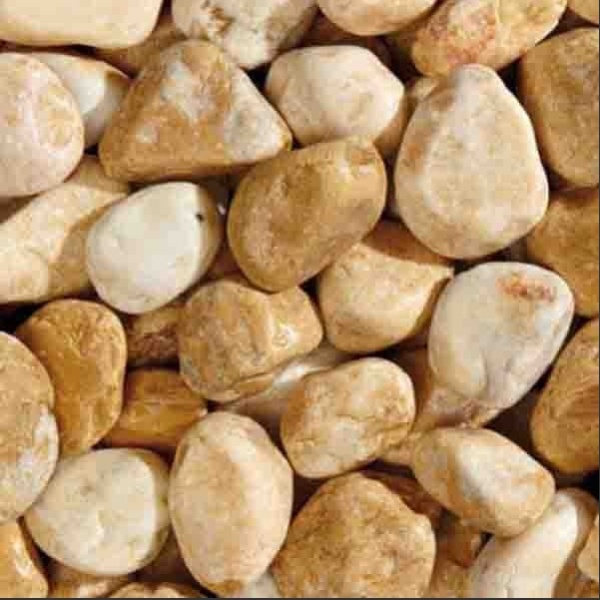 Галька Bionic House Желтая Сиена 7-15 мм 5 кг