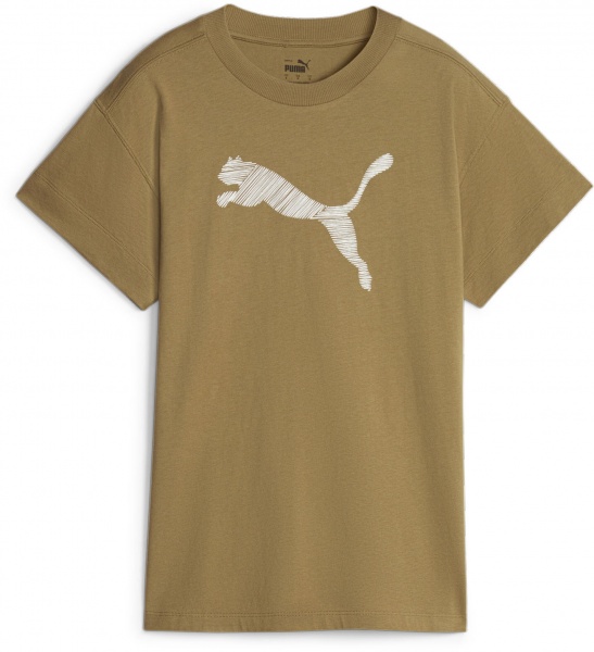 Футболка Puma HER Tee 67600093 р.XS коричневый