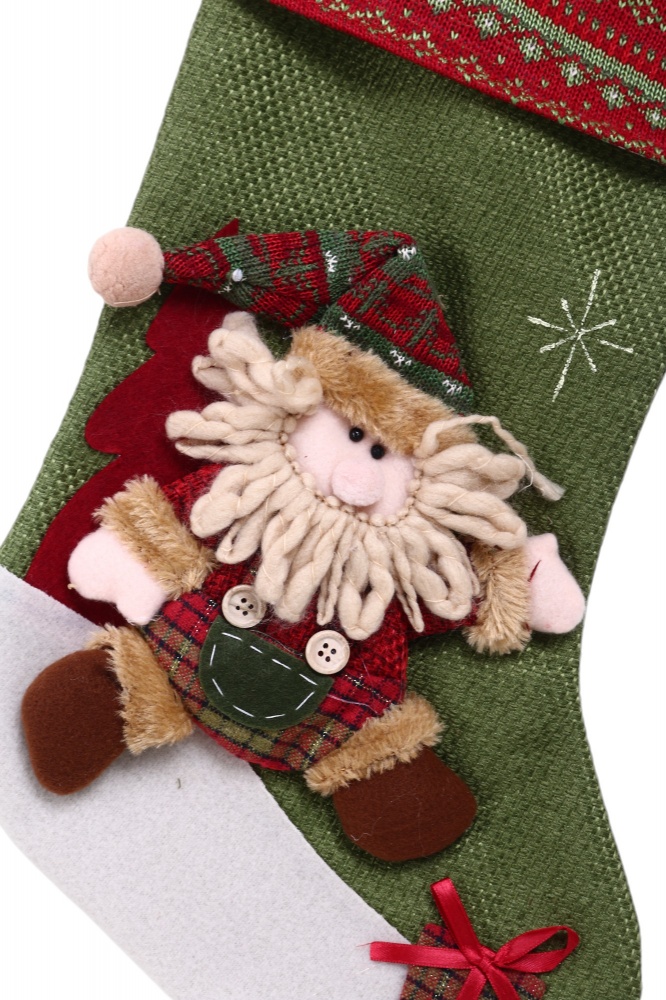 Чобіток декоративний різдвяний 50 см W22-15A2514AB