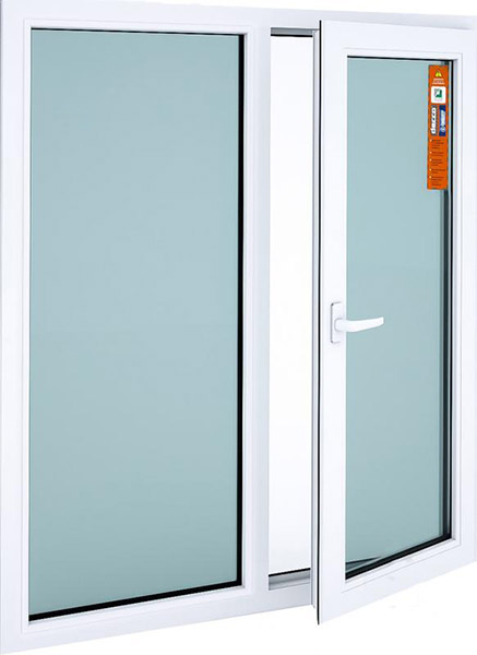 Окно поворотно-откидное DECCO 60 1200x1400 мм правое