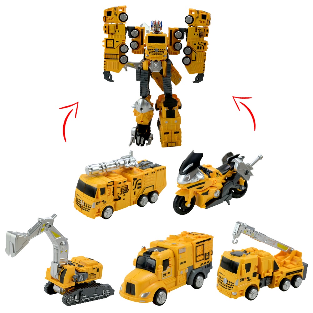 Робот-трансформер Shantou Інженер-будівельник 5 в 1 788-93Y
