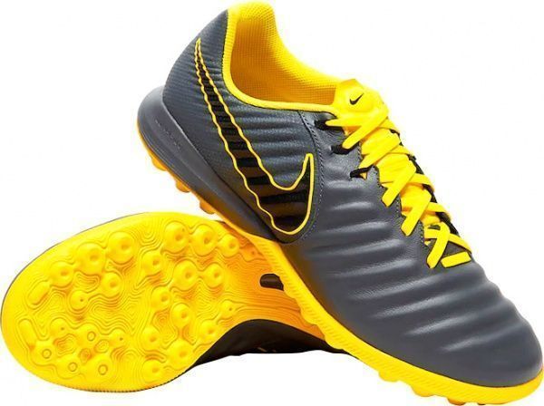 Бутсы Nike LUNAR LEGEND 7 PRO TF AH7249-070 р. 6,5 темно-серый