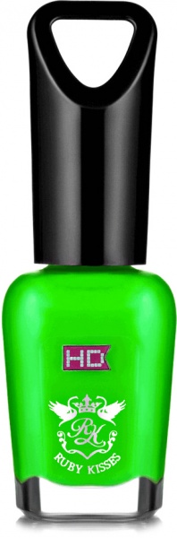 Лак для ногтей Kiss HD Mini №04 освежающий лайм 8 мл 