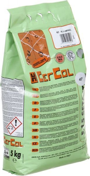 Фуга Cercol F.15 Setastuc 47 5 кг алюміній