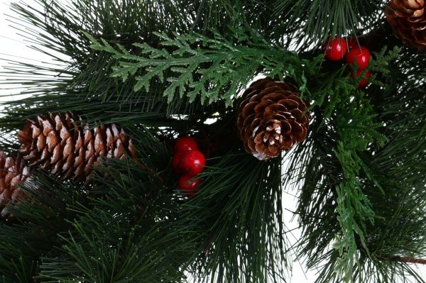 Декорація-підвіска хвойна з ягодами і шишками 50х18х10 см EPI-15HCQ5411A 