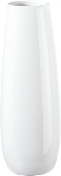Ваза керамическая белая Ease XL 45x18 см ASA
