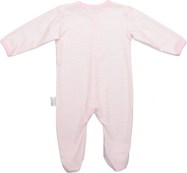 Комбинезон детский для девочки Маленькие люди зигзаги 9001-110 р.86 розовый 