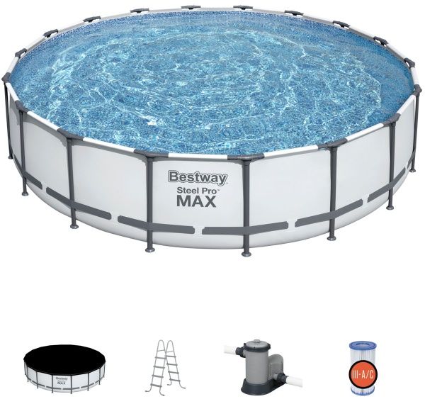 Басейн каркасний Bestway 23062 л ∅549х122 см 56462