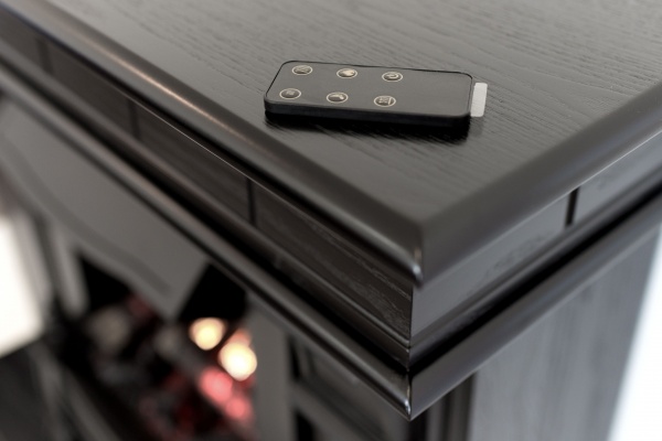 Камінокомплект ASTRA FLAME Гермес Black + Прометей