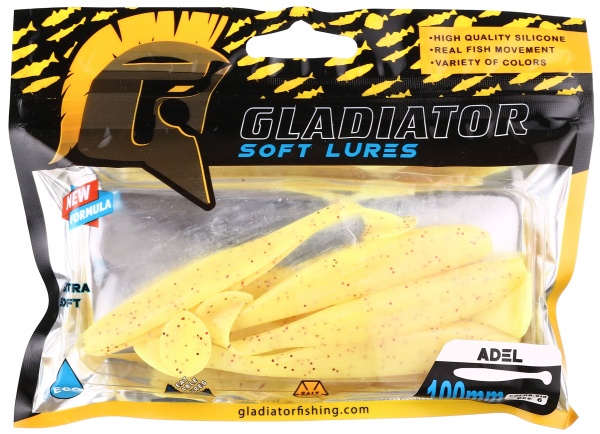 Силикон Gladiator 1026 100 мм 6 шт. ADEL - 4 #10