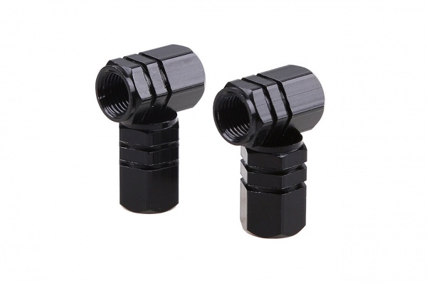 Набор колпачков AMiO черные 4 шт. (02237)