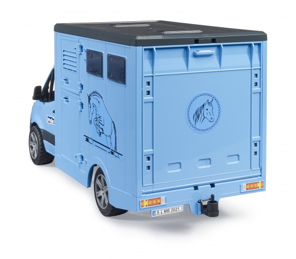 Набор Bruder Автомобиль MB Sprinter для перевозки животных с конем 1:16 02674