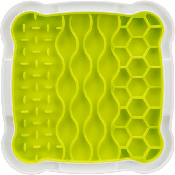 Миска Trixie для собак Lick'n'Snack повільне годування термопласна гума 20x20 см (4952)