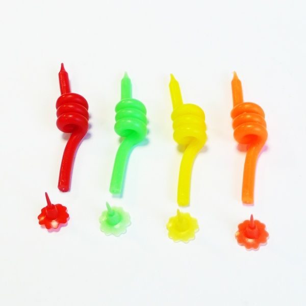 Свічки для торта Party House спіральні 4 шт.