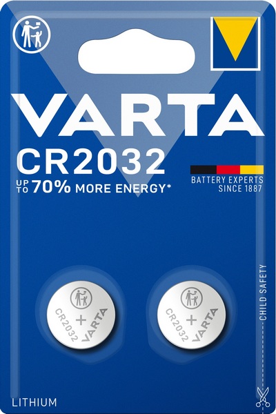 Батарейка Varta Lithium CR2032 2 шт. (06032101402) 