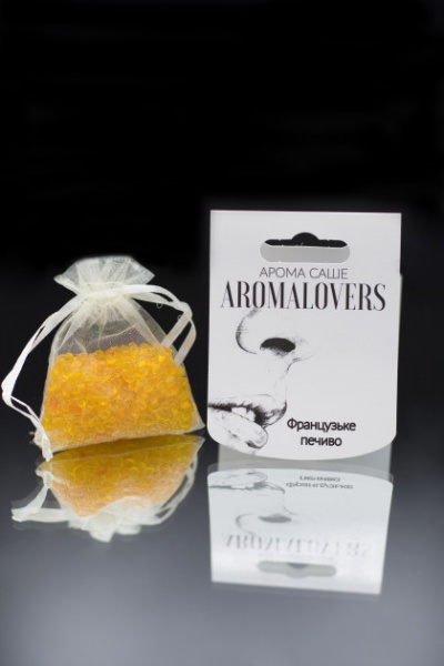 Ароматическое саше Aromalovers Французское печенье для гардероба и авто 25 г 