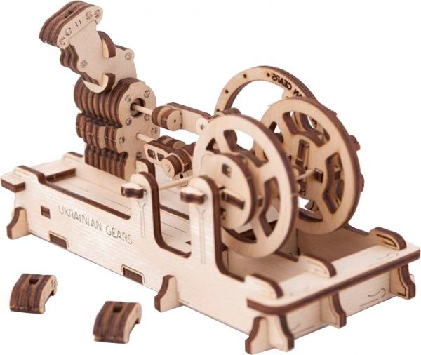 Конструктор Ukrainian Gears 3D-пазли механічні Двигун 8 6075861