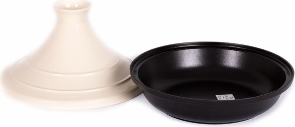 Таджин з кришкою 28 см чорний Staub