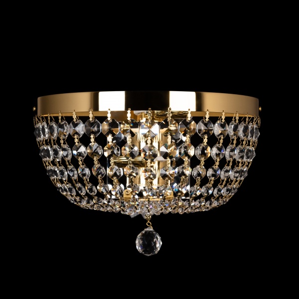 Бра ArtGlass 2x40 Вт E14 золотисто-серебристый E 0103/02/20 CL 