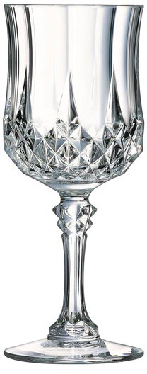 Набор бокалов для вина Longchamp 250 мл 6 шт. Cristal Darques 