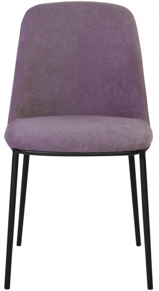 Стул обеденный Nowy Styl LARRY BLACK (BOX-2) (CH) SORO-65 фиолетовый/черный